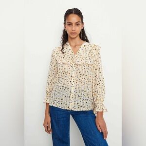 Ba&sh Blake Button Up Blouse